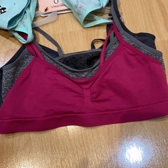 Girl’s 4 Pack Seamless Bra Set - Picture 2 of 6